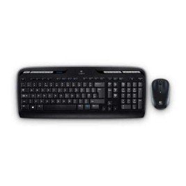 Kлаиатура с безжична мишка Logitech MK330 Черен Испанска Qwerty