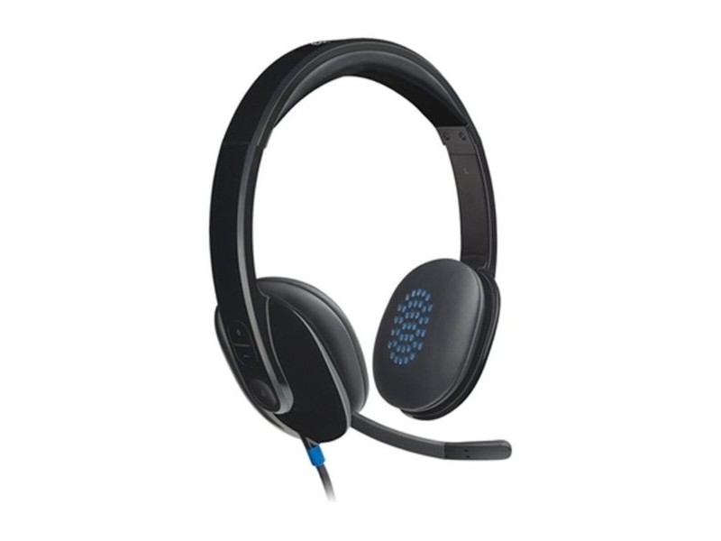 Слушалки с микрофон за игра Logitech V364536 Бял Черен