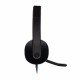 Слушалки с микрофон за игра Logitech V364536 Бял Черен