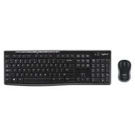 Kлаиатура с безжична мишка Logitech MK270 Azerty френски