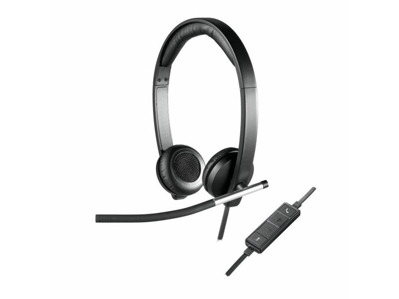 Слушалки с лента за глава Logitech FBA_981-000519 Черен