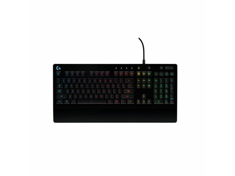 Клавиатура за игри Logitech G213 USB 2.0 RGB Черен