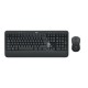 Клавиатура с мишка Logitech 920-008679 италиански език QWERTY Бял Черен