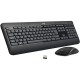 Клавиатура с мишка Logitech 920-008679 италиански език QWERTY Бял Черен