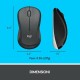 Клавиатура с мишка Logitech 920-008679 италиански език QWERTY Бял Черен