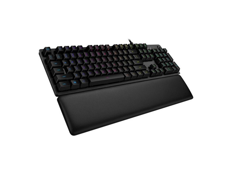 Блуту Клавиатура с Поставка за Таблет Logitech G513 CARBON LIGHTSYNC RGB Mechanical Gaming Keyboard, GX Brown френски AZERTY