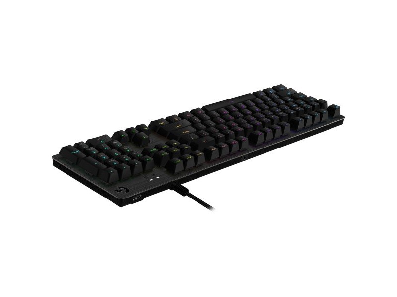 Блуту Клавиатура с Поставка за Таблет Logitech G513 CARBON LIGHTSYNC RGB Mechanical Gaming Keyboard, GX Brown френски AZERTY