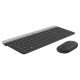 Клавиатура с мишка Logitech 920-009190 Черен Сив френски AZERTY