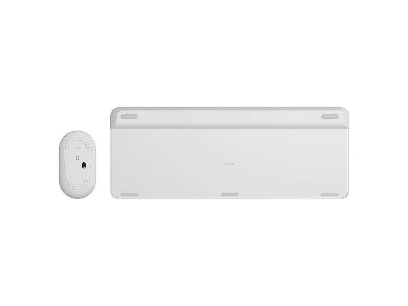 Клавиатура с мишка Logitech  MK470 Бял френски AZERTY