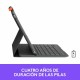 Универсален калъф за таблет и клавиатура Logitech 920-009478 Сив Графит Испанска Qwerty QWERTY