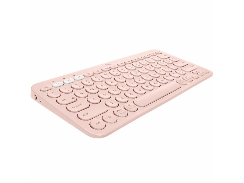 Безжична клавиатура Logitech K380  Розов Испанска Qwerty