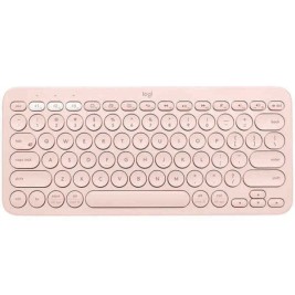 Безжична клавиатура Logitech K380  Розов Испанска Qwerty