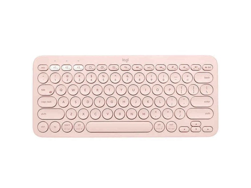 Безжична клавиатура Logitech K380  Розов Испанска Qwerty