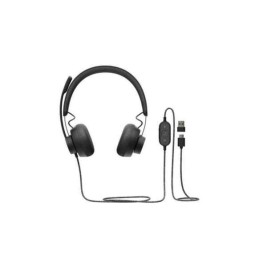 Слушалки с микрофон Logitech 981-000875           Черен
