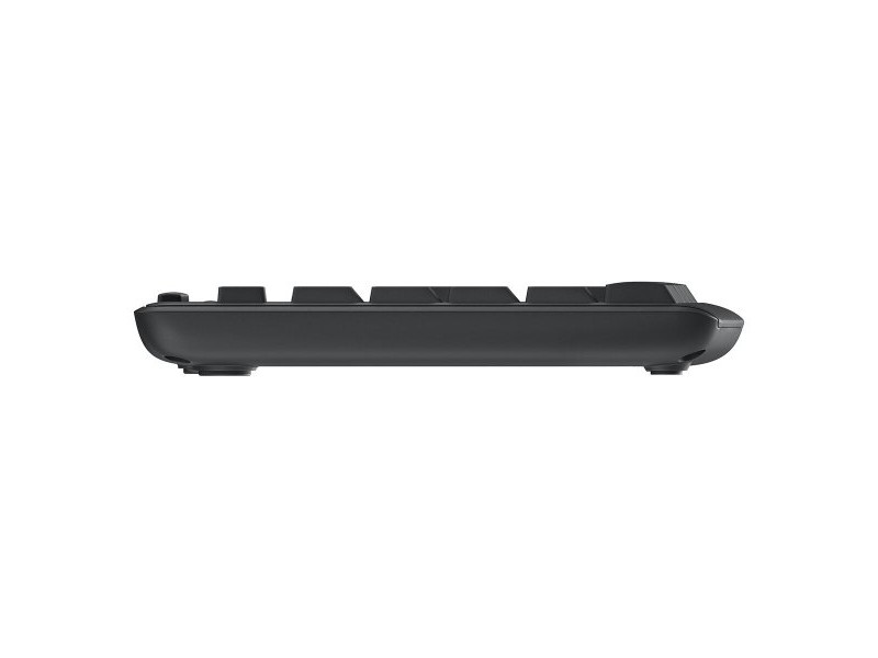 Kлаиатура с безжична мишка Logitech MK295 френски Черен Сив AZERTY