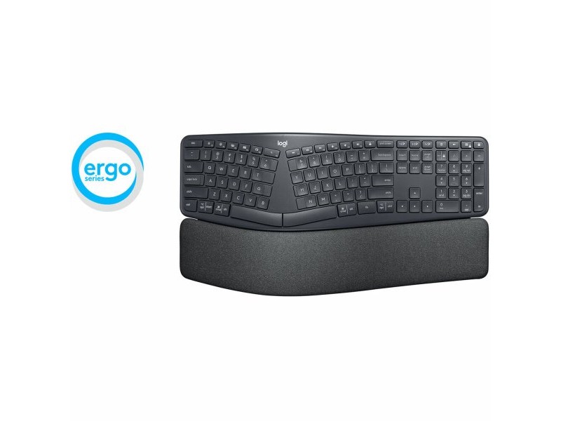 Клавиатура Logitech 920-010105 Черен Сив Графит Испанска Qwerty