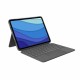 Калъф за iPad и клавиатура Logitech 920-010145 Сив QWERTY