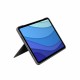 Калъф за iPad и клавиатура Logitech 920-010145 Сив QWERTY