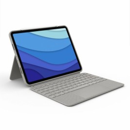 Калъф за iPad Logitech 920-010169 От пясък Испанска Qwerty