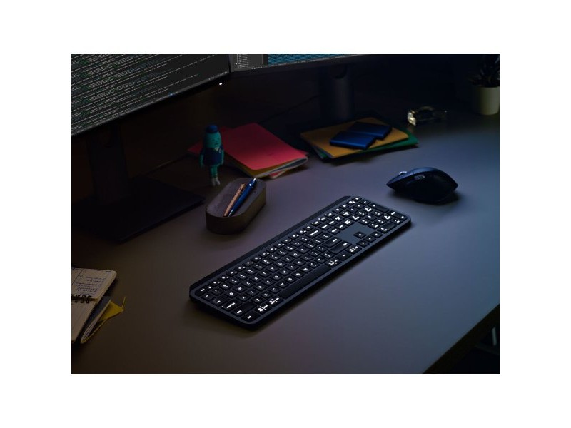 Клавиатура Logitech 920-010251 Графит Испанска Qwerty QWERTY Qwerty US Клавиатура Logitech 920-010251 Графит Испанска Qwerty QWERTY Qwerty US
