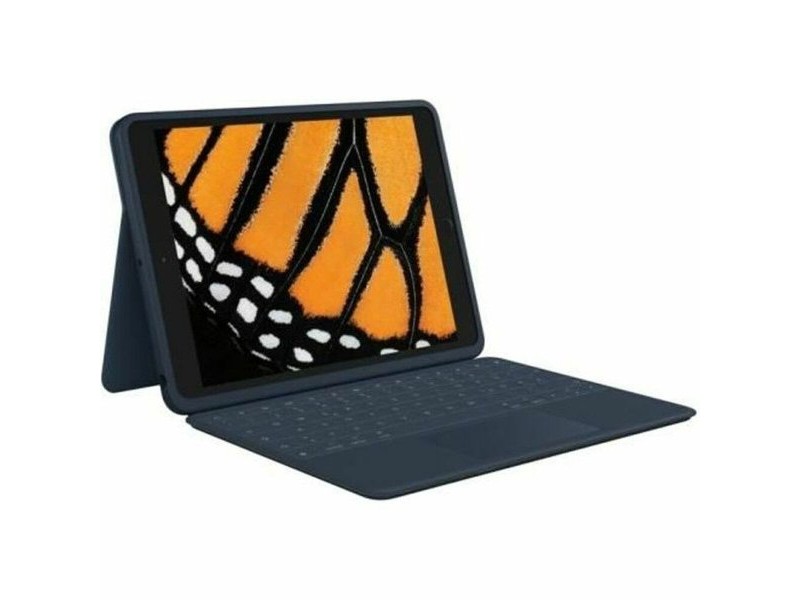 Блуту Клавиатура с Поставка за Таблет Logitech 920-010362 iPad (7th gen) AZERTY