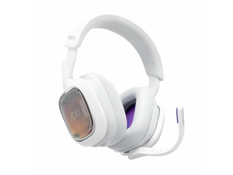 Слушалки с микрофон Logitech A30 Бял