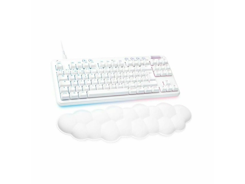 Клавиатура Logitech 920-010414 Бял испански Испанска Qwerty QWERTY