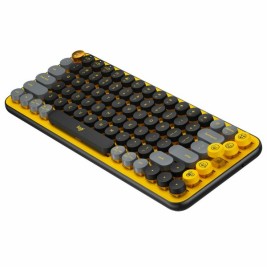 Клавиатура Logitech POP френски Жълт AZERTY