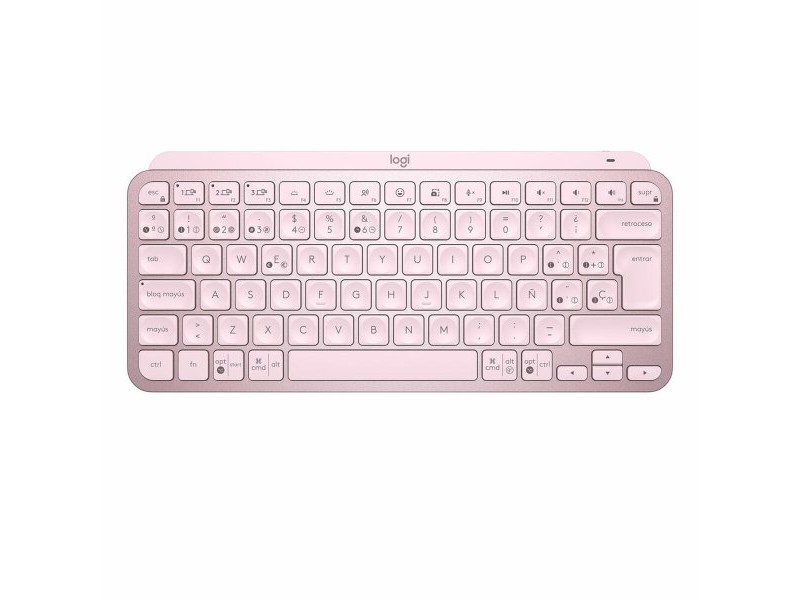Клавиатура Logitech 920-010813 Розов испански Испанска Qwerty QWERTY