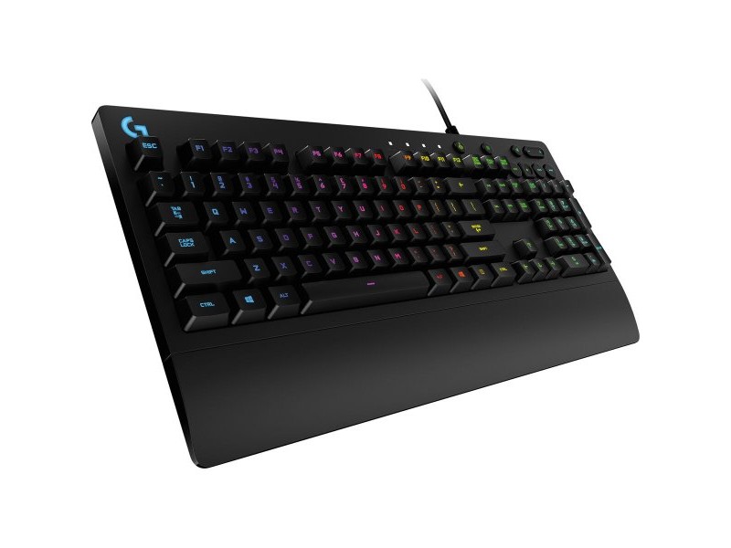 Клавиатура за игри Logitech G213 Черен Испанска Qwerty QWERTY Qwerty португалски език