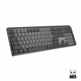 Клавиатура Logitech MX Mechanical USB Графит Подсветка Безжичен AZERTY