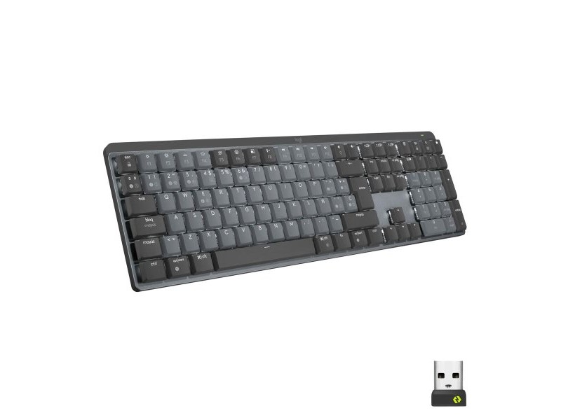 Безжична клавиатура Logitech 920-010757 Черен английски език EEUU Сив QWERTY