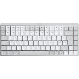 Безжична клавиатура Logitech MX Mini Mechanical for Mac Бял Бял/Сив френски AZERTY