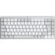 Безжична клавиатура Logitech MX Mini Mechanical for Mac Бял Бял/Сив френски AZERTY