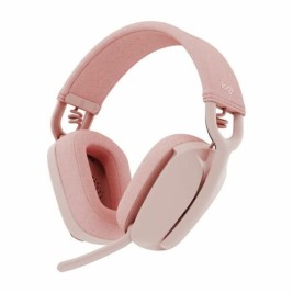 Слушалки с микрофон Logitech Zone Vibe 100 Розов