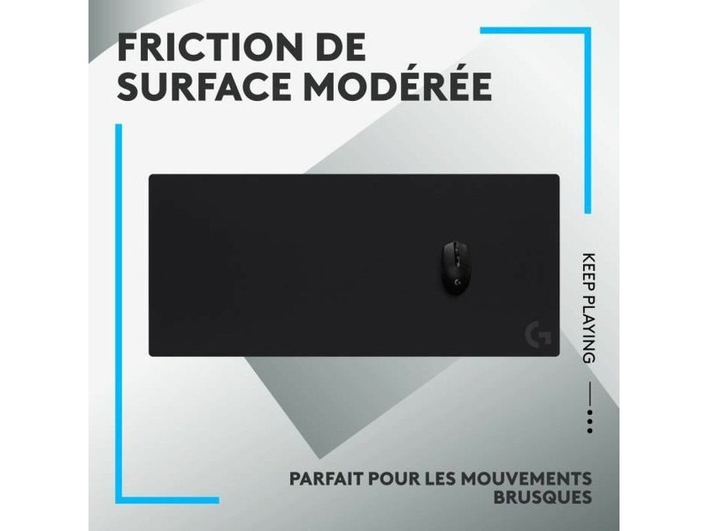 Нехлъзгаща се постелка Logitech G840 Черен