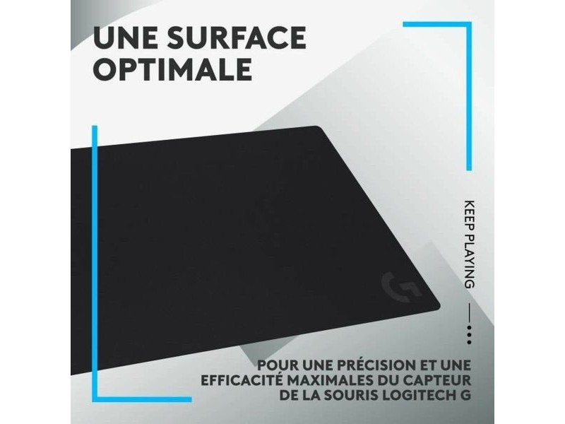Нехлъзгаща се постелка Logitech G840 Черен