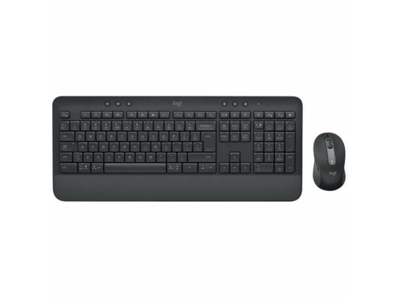 Kлаиатура с безжична мишка Logitech Signature MK650 Черен Испанска Qwerty