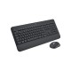 Kлаиатура с безжична мишка Logitech MK650 Графит английски език QWERTY