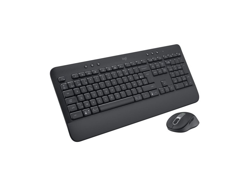 Kлаиатура с безжична мишка Logitech 920-011001 Черен Azerty френски
