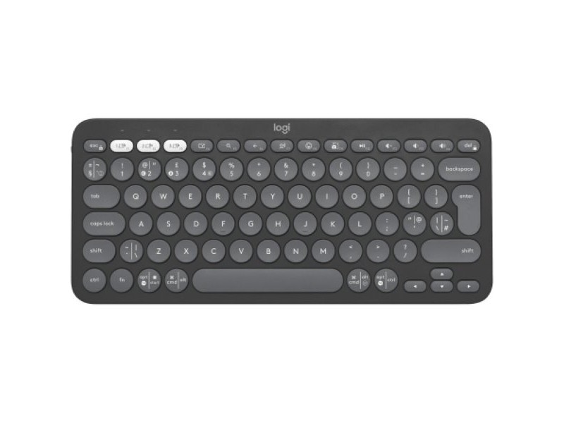 Безжична клавиатура Logitech 920-011843 Графит Испанска Qwerty QWERTY Безжична клавиатура Logitech 920-011843 Графит Испанска Qwerty QWERTY