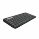 Блуту Клавиатура с Поставка за Таблет Logitech K380 френски Сив Графит Тъмно сив AZERTY Блуту Клавиатура с Поставка за Таблет Logitech K380 френски Сив Графит Тъмно сив AZERTY