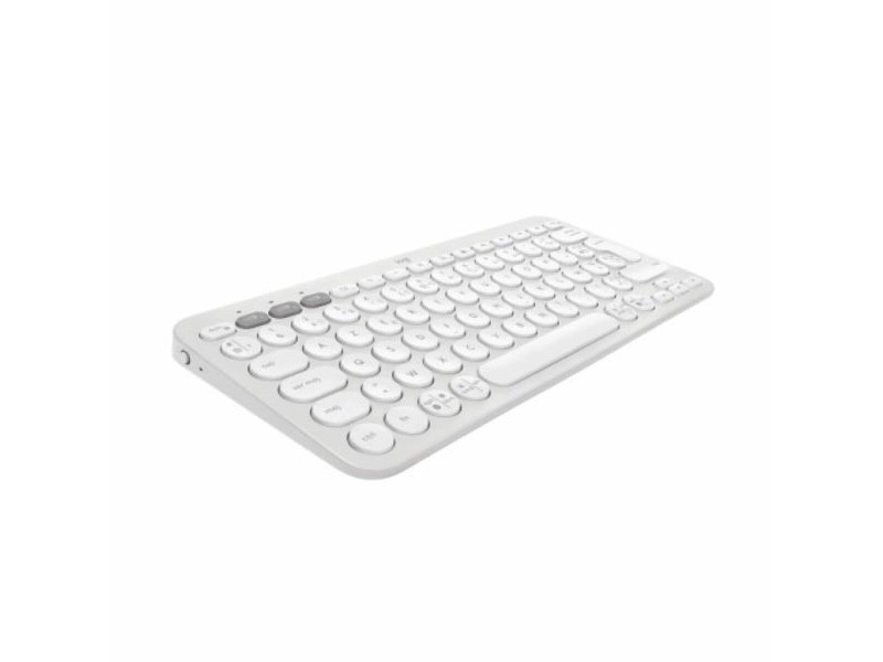 Блуту Клавиатура с Поставка за Таблет Logitech K380 френски Бял AZERTY
