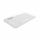 Блуту Клавиатура с Поставка за Таблет Logitech K380 френски Бял AZERTY