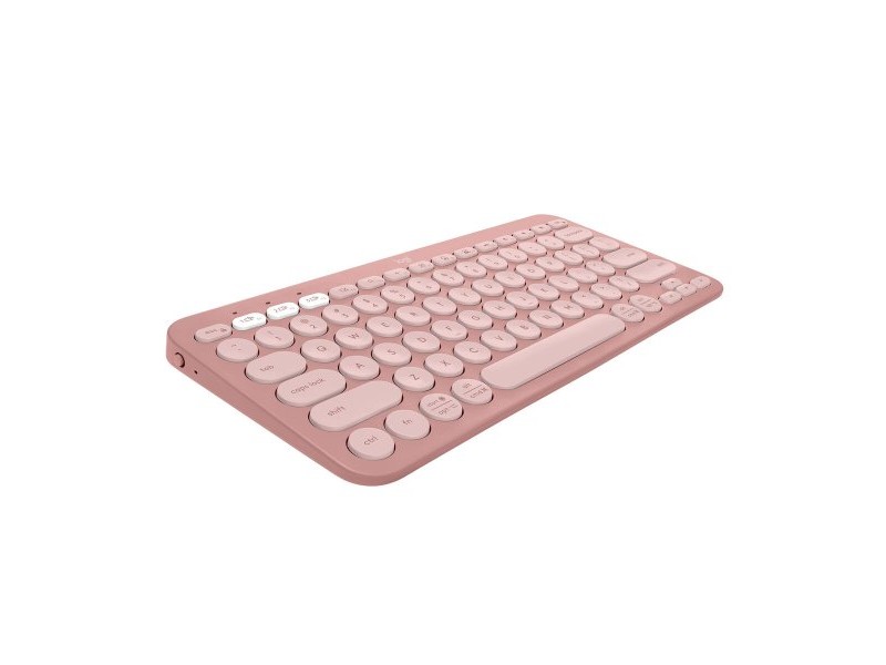 Безжична клавиатура Logitech K380s Розов Испанска Qwerty