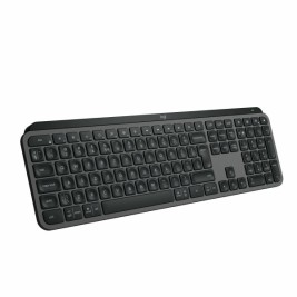 Безжична клавиатура Logitech MX Keys S Испанска Qwerty Сив Графит