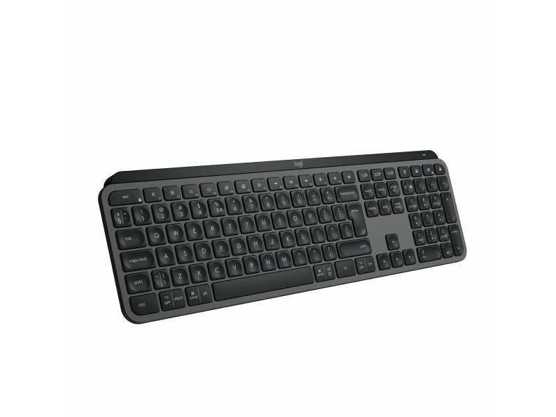 Безжична клавиатура Logitech MX Keys S Испанска Qwerty Сив Графит