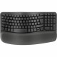 Клавиатура с мишка Logitech Графит Стомана Испанска Qwerty
