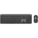 Клавиатура с мишка Logitech MK950 Графит Испанска Qwerty