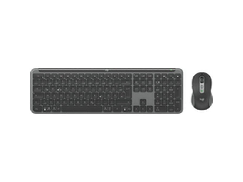 Клавиатура с мишка Logitech 920-012504 Графит немски QWERTZ